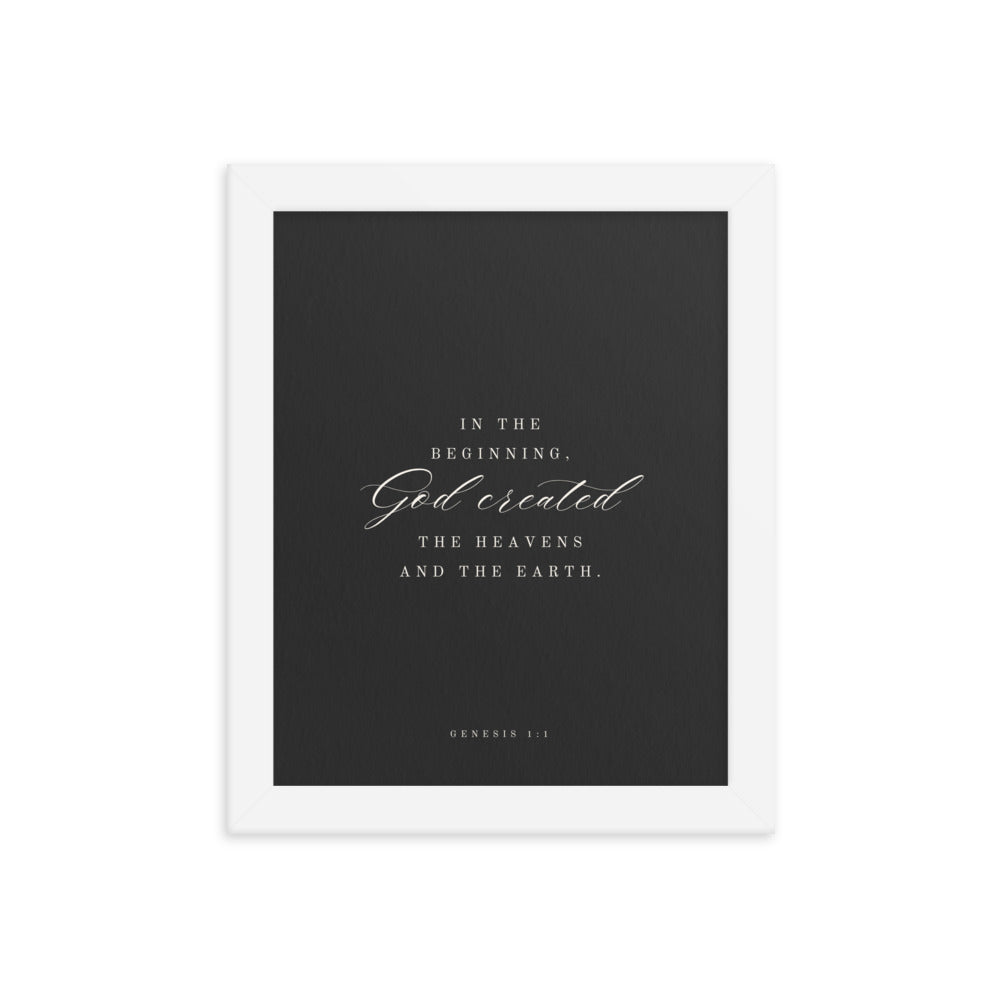 Genesis 1:1 Black Or White  