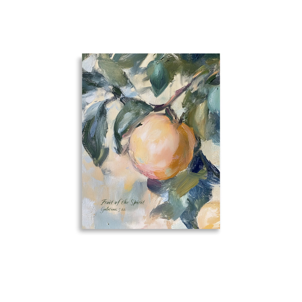 Fruit of the Spirit – Galatians 5:22-23 Scripture Wall Art