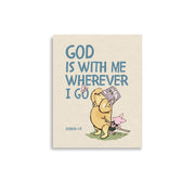 Joshua 1:9 – Winnie the Pooh Bear Inspired Scripture Print