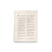Psalm 91 KJV Entire Chapter On Beige  