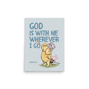 Joshua 1:9 – Winnie the Pooh Bear Inspired Scripture Print