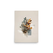 Matthew 7:24–25 Floral Wall Art, "Build on the Rock    Unframed Matte Paper / 11″×14″-Unframed Matte Paper / 12″×16″-Unframed Matte Paper / 12″×18″-Unframed Matte Paper / 16″×20″-Unframed Matte Paper / 18″×24″ 