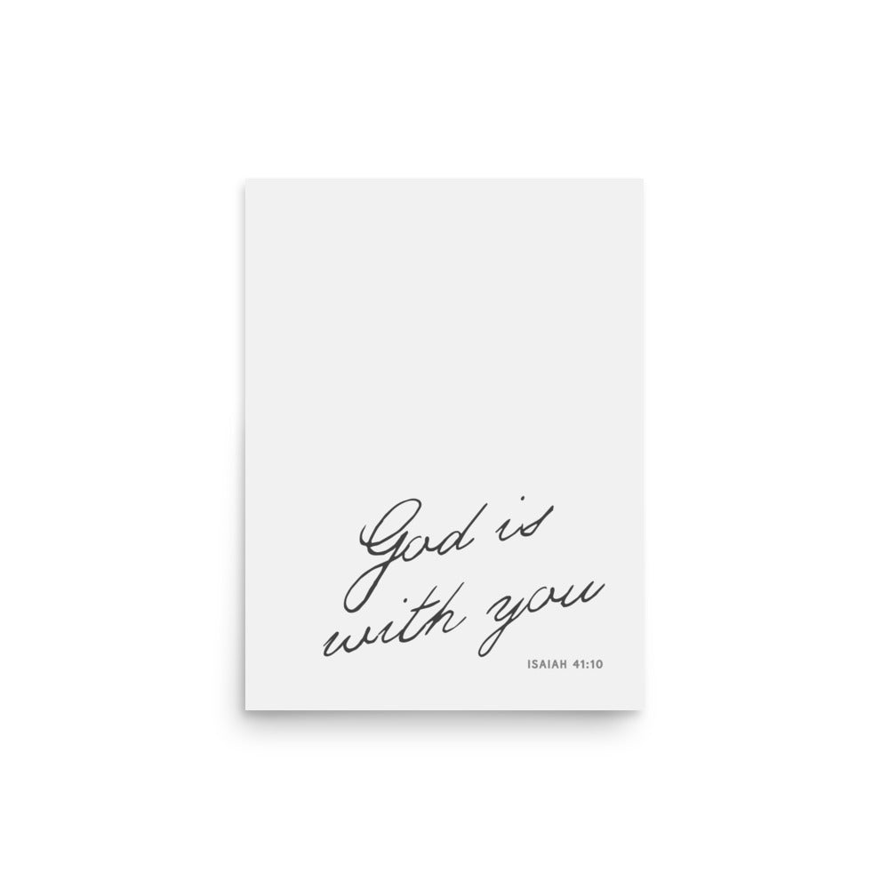 "Do Not Fear" Isaiah 41:10 Art | 3 Color Options