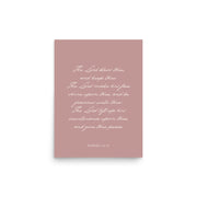 "The Lord Bless You" Numbers 6:24-26 Art | Available in 3 Colors