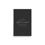 Genesis 1:1 Black Or White  