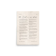 Psalm 91 KJV Entire Chapter On Beige  
