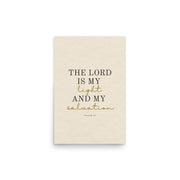 Psalm 27 Quote On Light Or Dark Background  