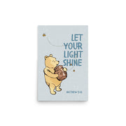 Matthew 5:16 – Pooh Bear Inspired Scripture Print
