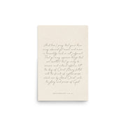 “Abound in Love” – Philippians 1:9–11 KJV Scripture Wall Art