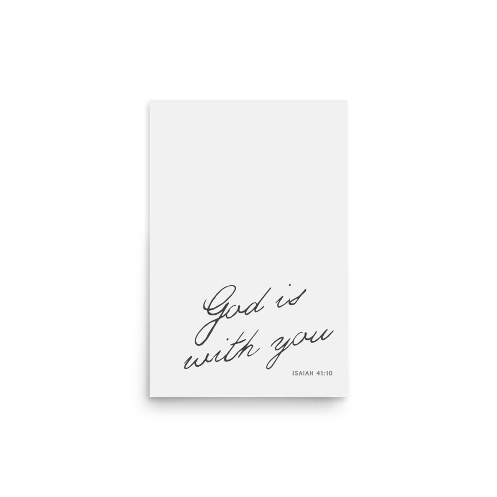 "Do Not Fear" Isaiah 41:10 Art | 3 Color Options