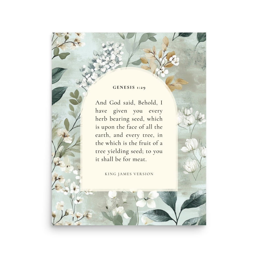 Genesis 1:29 Floral Arch