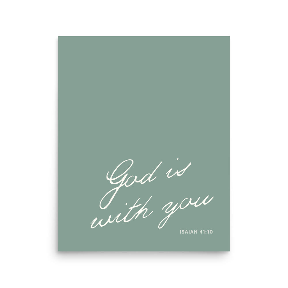 "Do Not Fear" Isaiah 41:10 Art | 3 Color Options