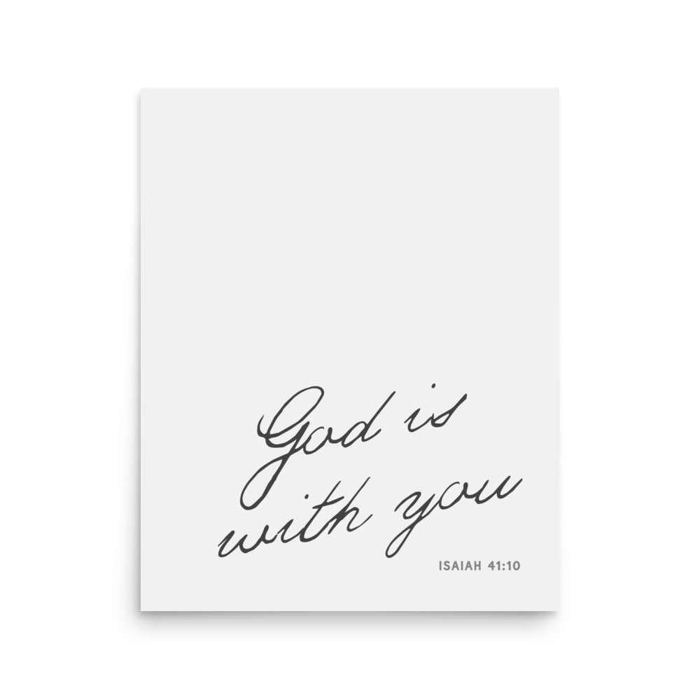 "Do Not Fear" Isaiah 41:10 Art | 3 Color Options