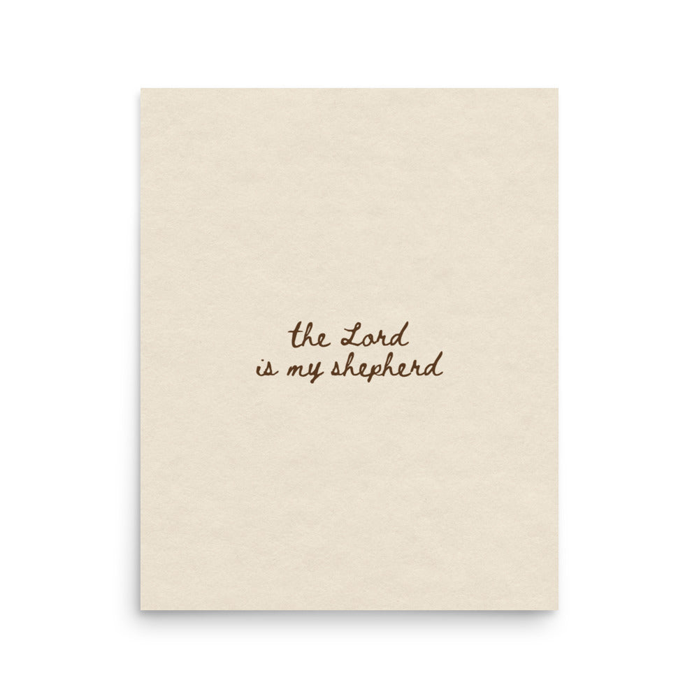 Psalm 23 – The Lord is my shepherd; I shall not want