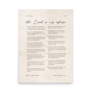 Psalm 91 KJV Entire Chapter On Beige  