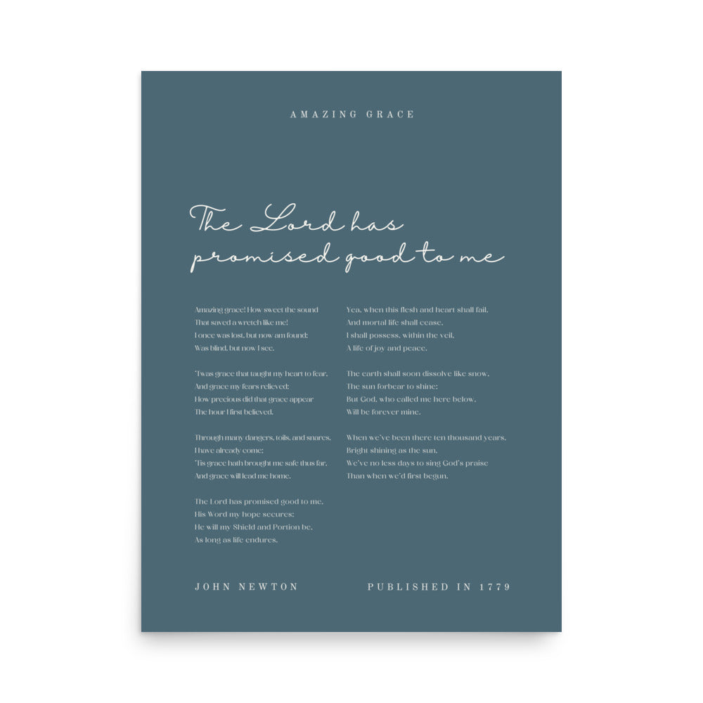 Amazing Grace Hymn- Blue Zone  