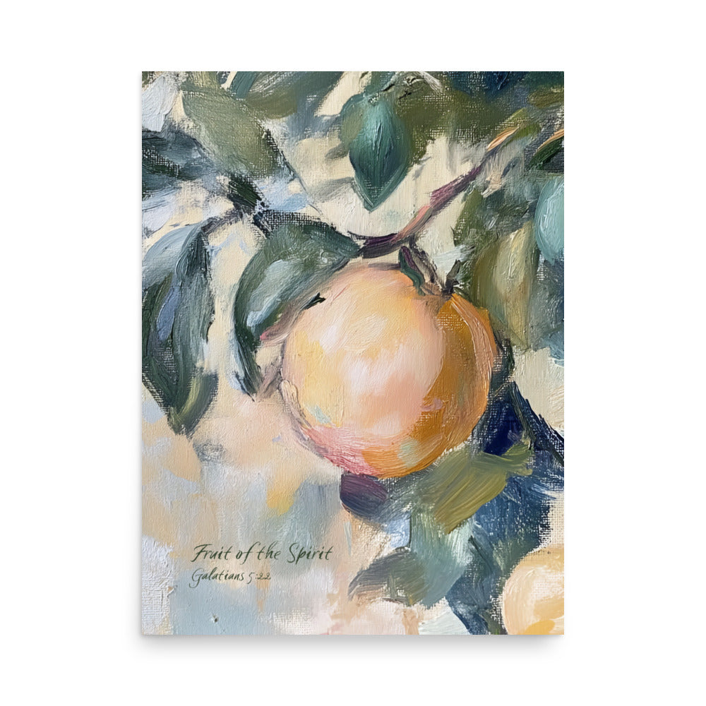Fruit of the Spirit – Galatians 5:22-23 Scripture Wall Art
