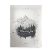 Psalm 37:4 "Trust in the Lord" Wall Art    Unframed Matte Paper / 11″×14″-Unframed Matte Paper / 12″×16″-Unframed Matte Paper / 12″×18″-Unframed Matte Paper / 16″×20″-Unframed Matte Paper / 18″×24″ 
