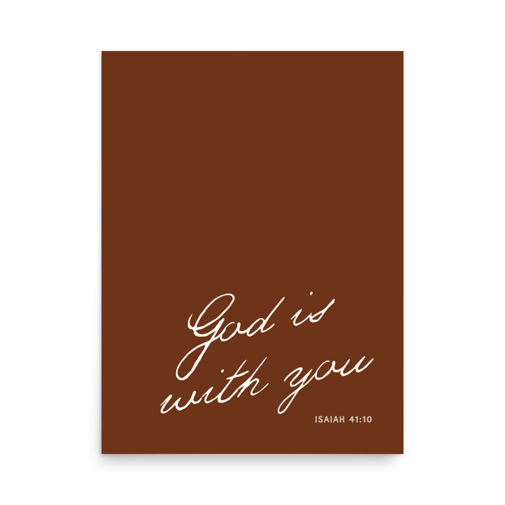 "Do Not Fear" Isaiah 41:10 Art | 3 Color Options