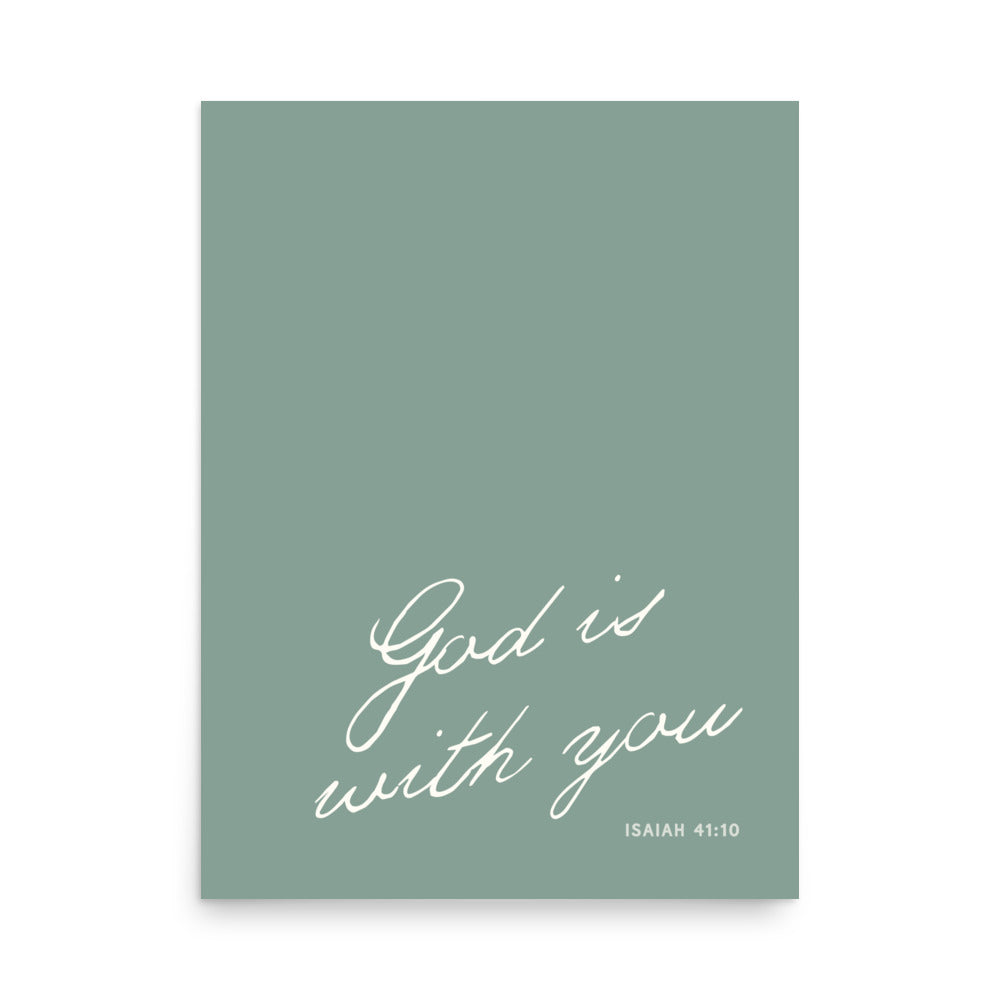 "Do Not Fear" Isaiah 41:10 Art | 3 Color Options