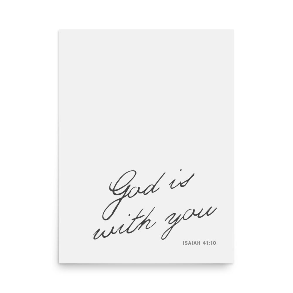 "Do Not Fear" Isaiah 41:10 Art | 3 Color Options