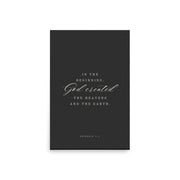 Genesis 1:1 Black Or White  