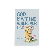 Joshua 1:9 – Winnie the Pooh Bear Inspired Scripture Print