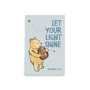 Matthew 5:16 – Pooh Bear Inspired Scripture Print