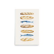 Five Loaves and Two Fish – Watercolor Style Scripture Print