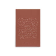 “Abound in Love” – Philippians 1:9–11 KJV Scripture Wall Art