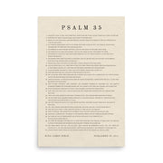 Psalm 35 Beige 24x36