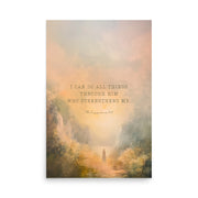 Philippians 4:13 - Oil Painting 24x36