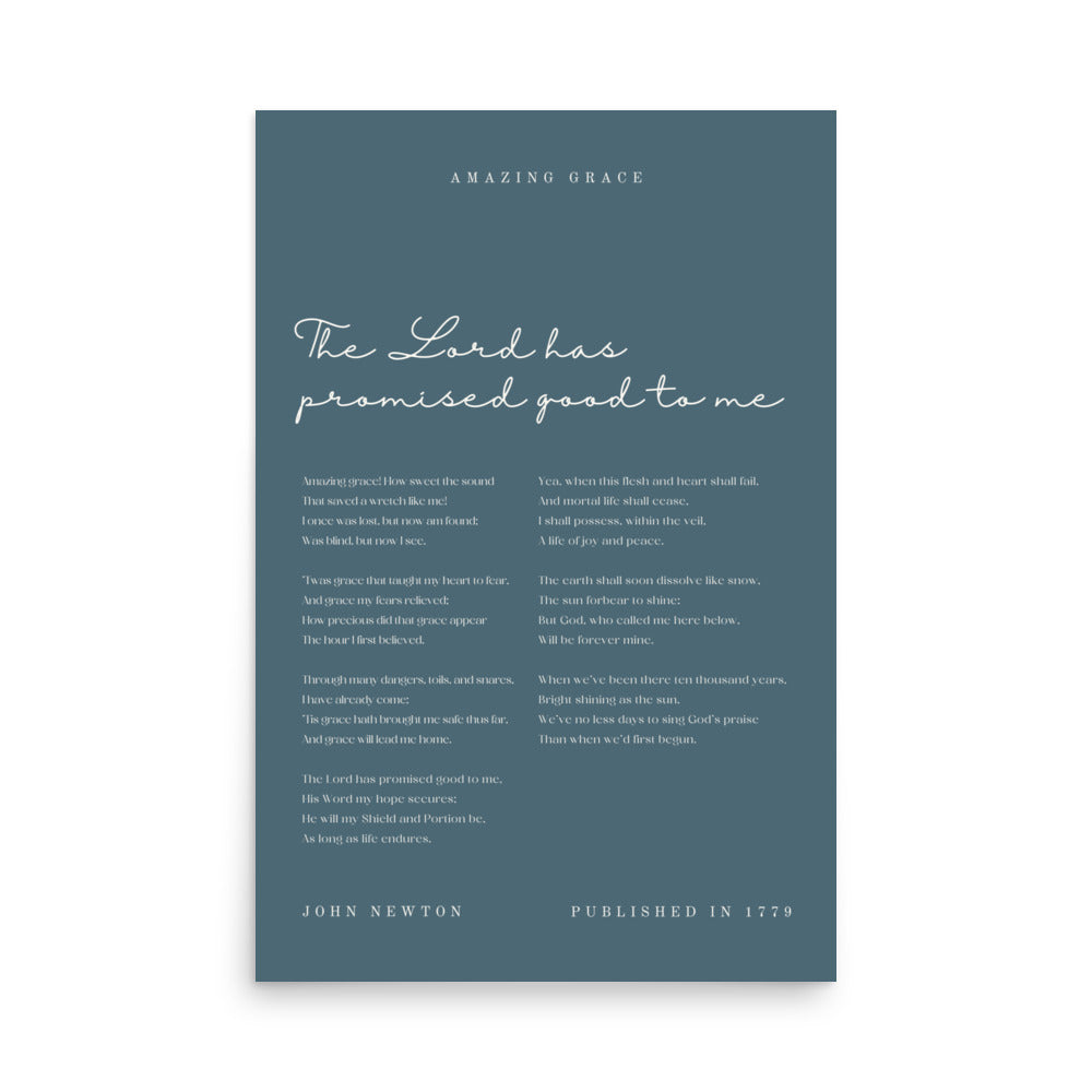 Amazing Grace Hymn- Blue Zone