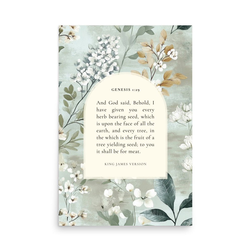 Genesis 1:29 Floral Arch