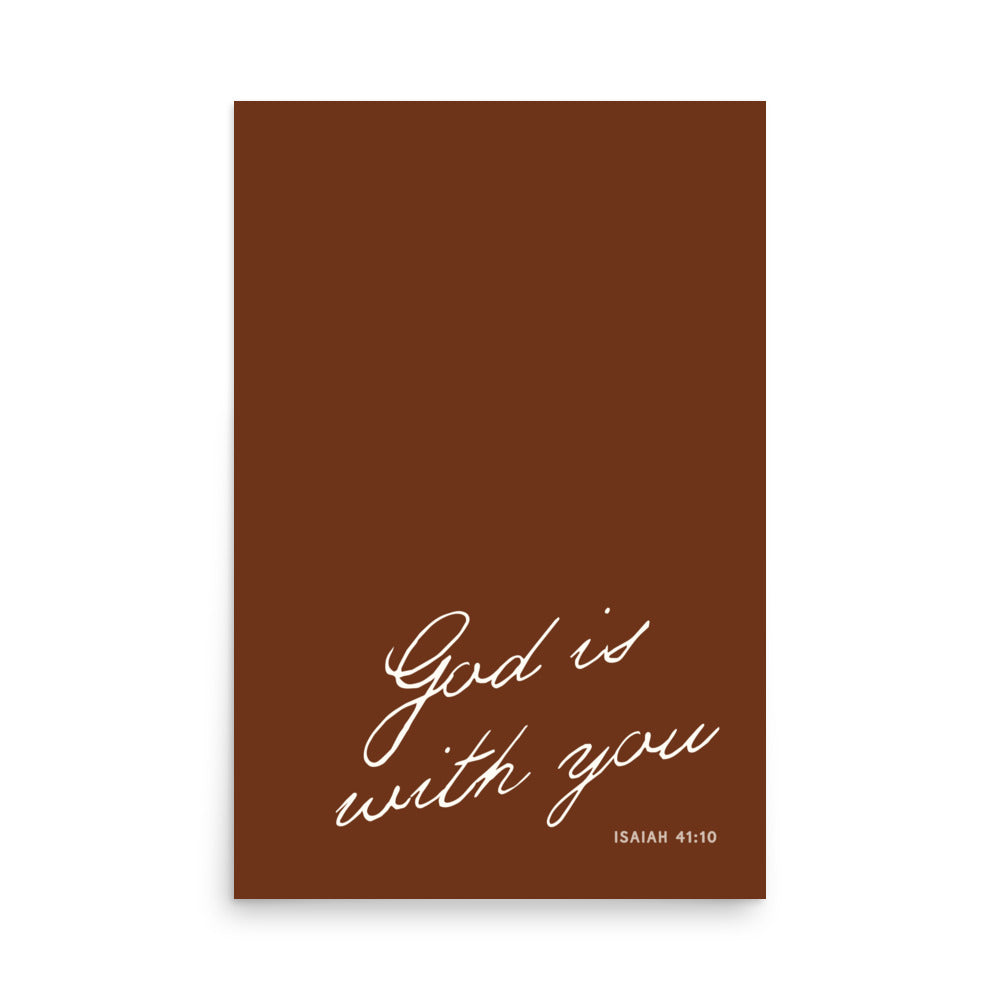 "Do Not Fear" Isaiah 41:10 Art | 3 Color Options