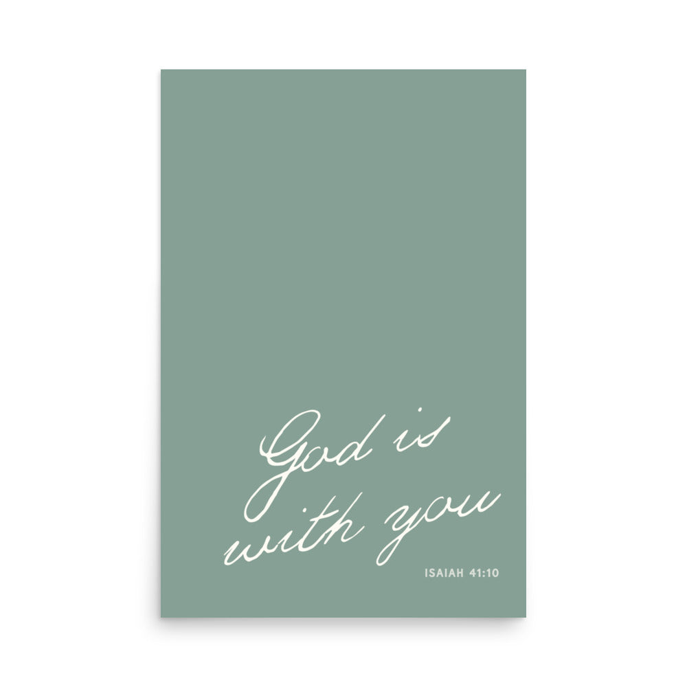 "Do Not Fear" Isaiah 41:10 Art | 3 Color Options