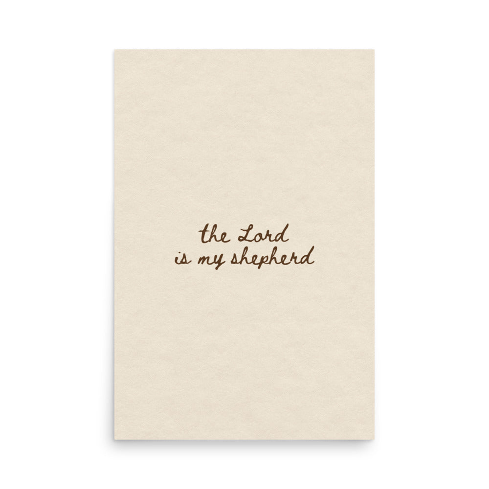 Psalm 23 – The Lord is my shepherd; I shall not want