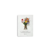 Matthew 5:9 With Flower Bouquet  