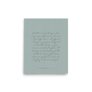 “Abound in Love” – Philippians 1:9–11 KJV Scripture Wall Art