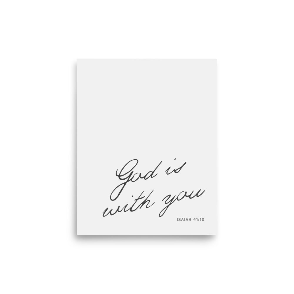 "Do Not Fear" Isaiah 41:10 Art | 3 Color Options