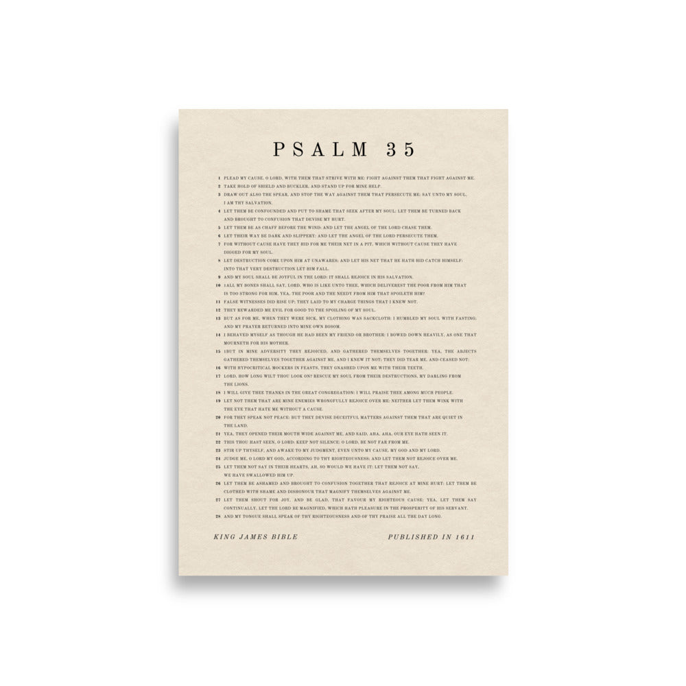 Psalm 35 Beige A1