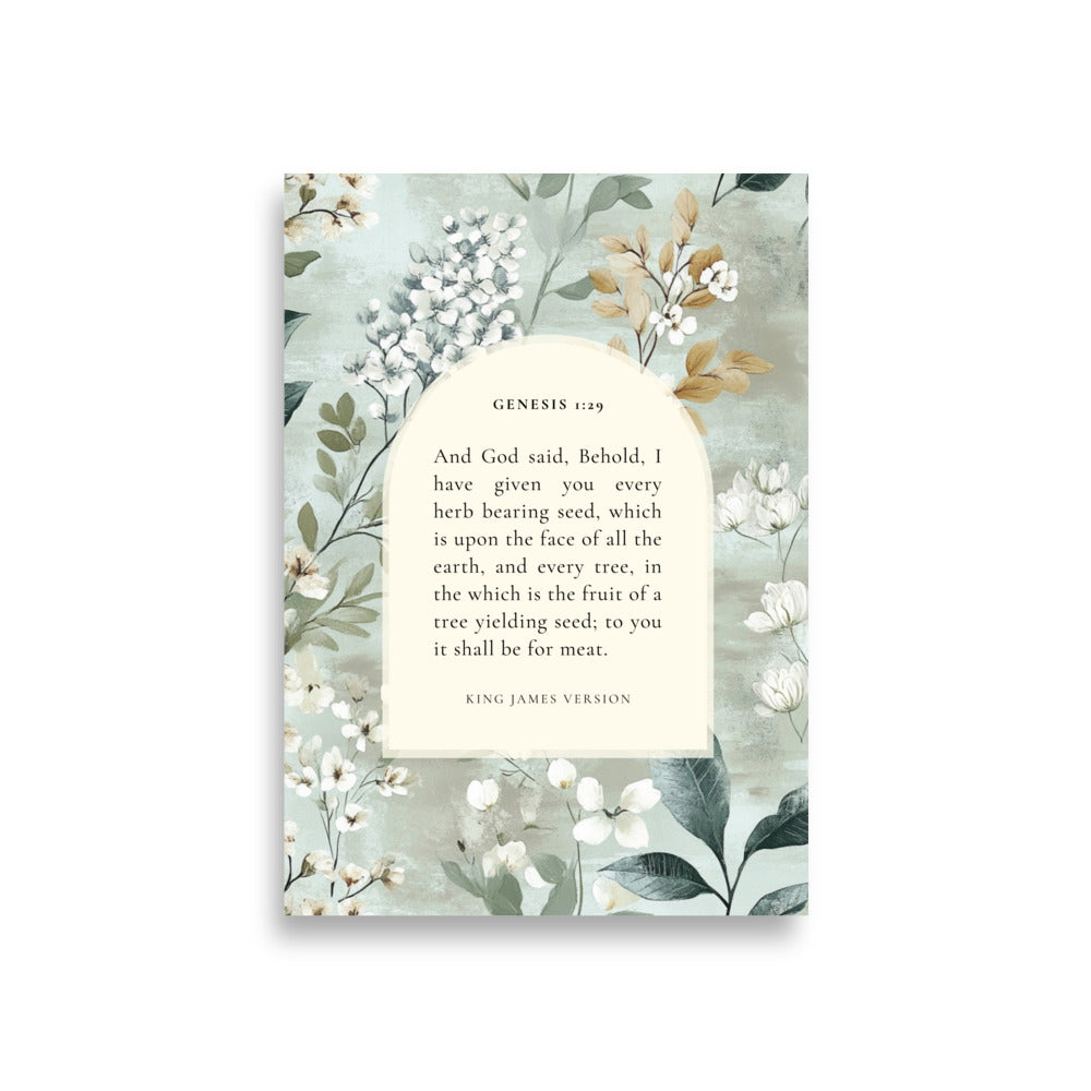 Genesis 1:29 Floral Arch