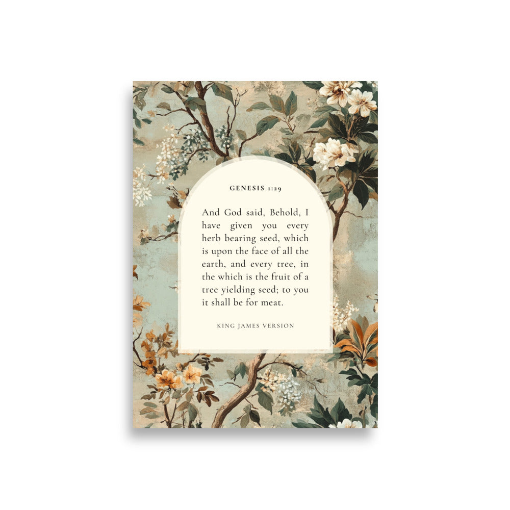 Matthew 5:44 Botanical Background A1
