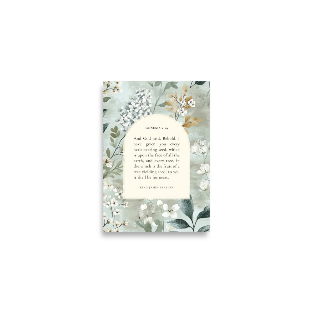 Genesis 1:29 Floral Arch
