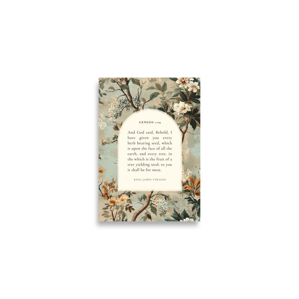 Matthew 5:44 Botanical Background A2