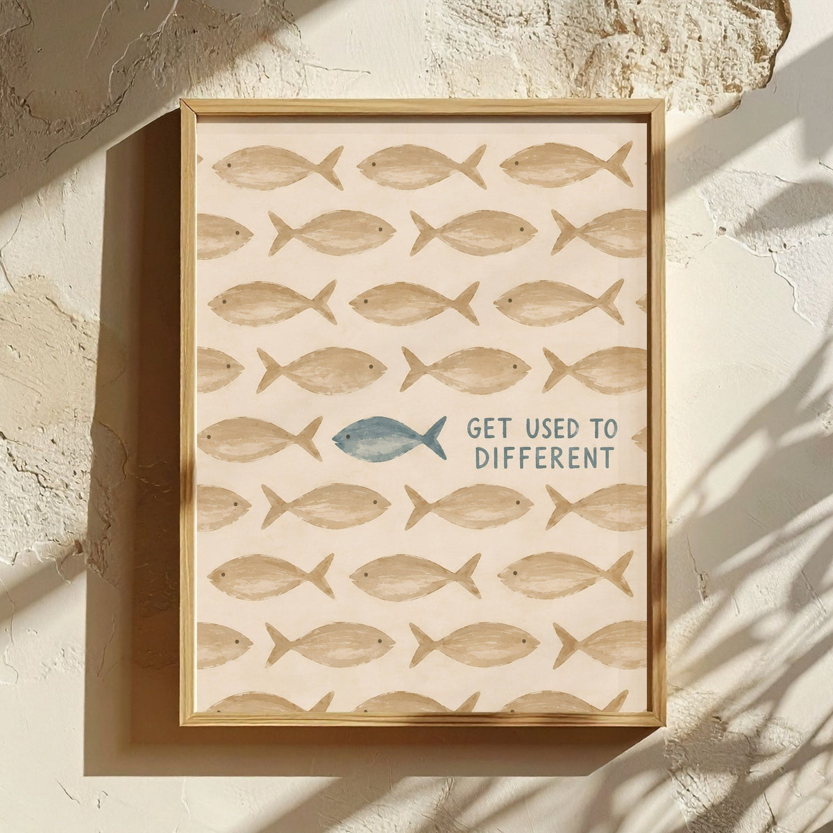 Get Used To Different Christian wall art — square featured crop for collection grid