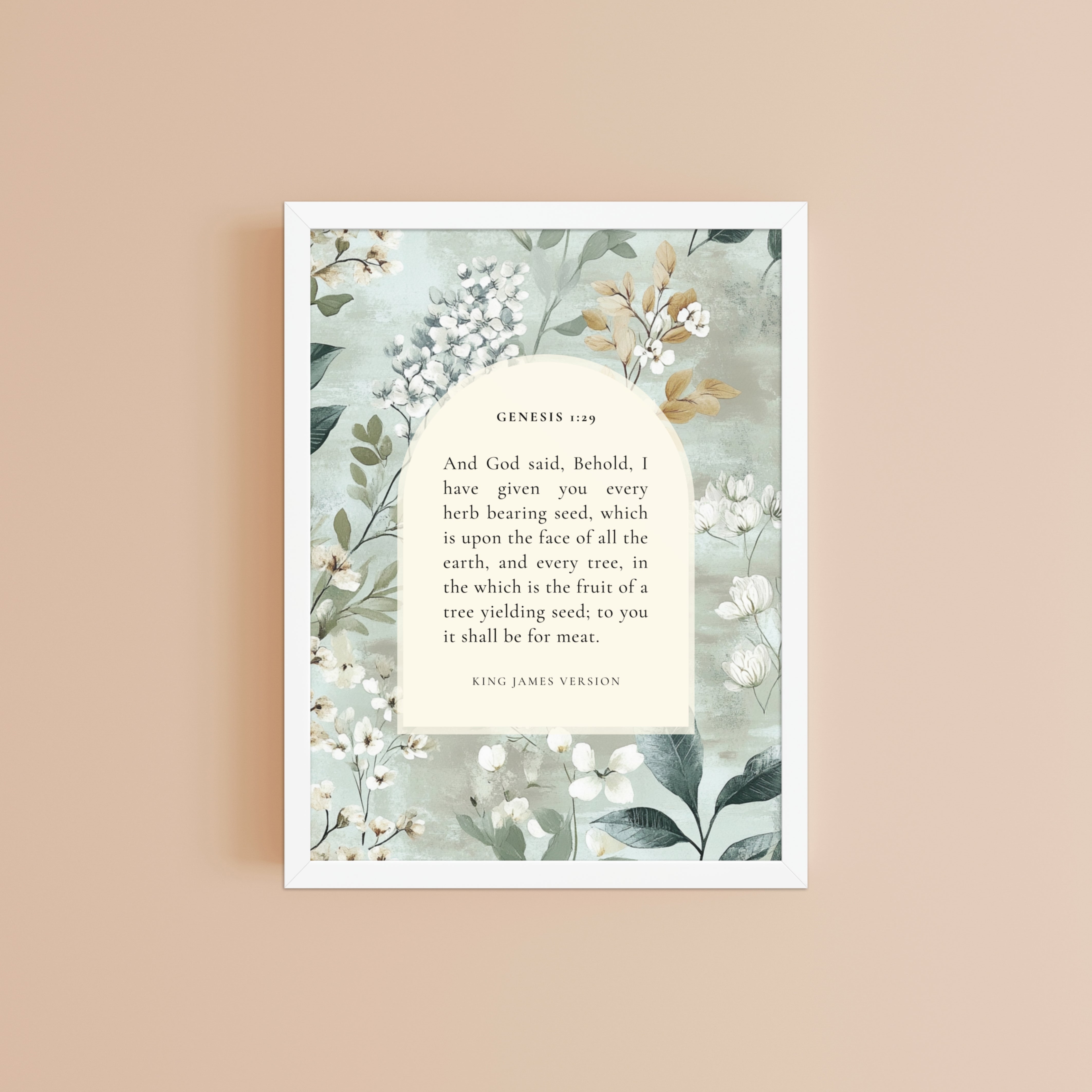 Genesis 1:29 Floral Arch