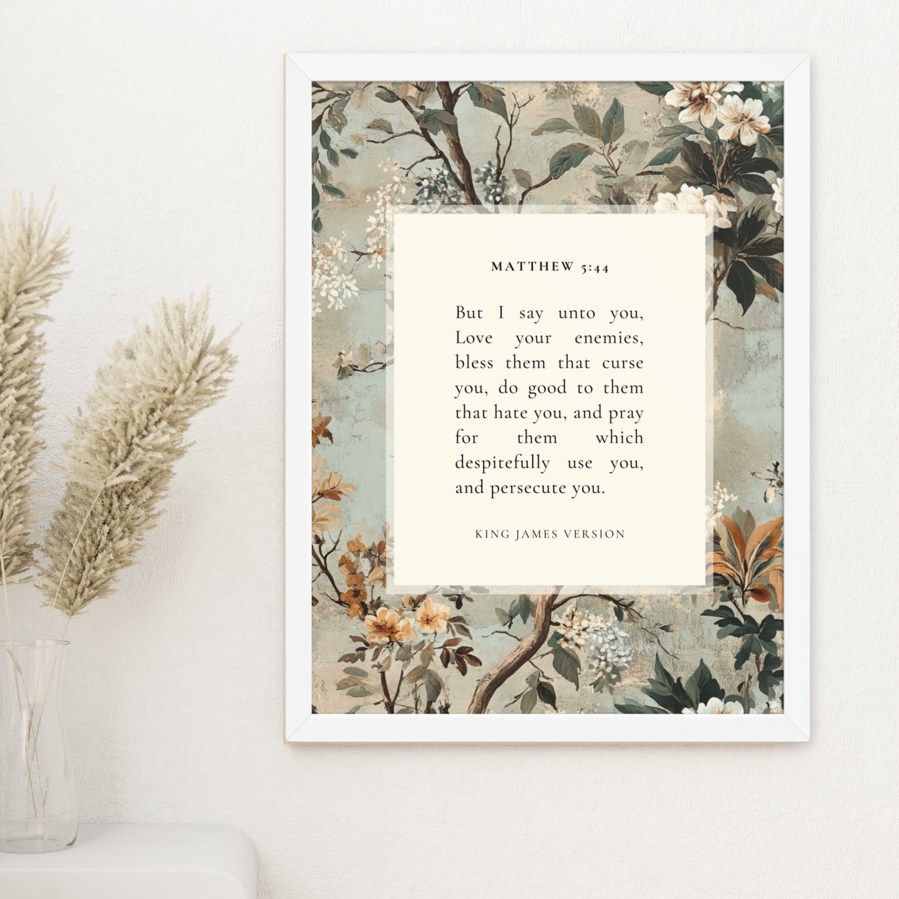Matthew 5:44 Botanical Background