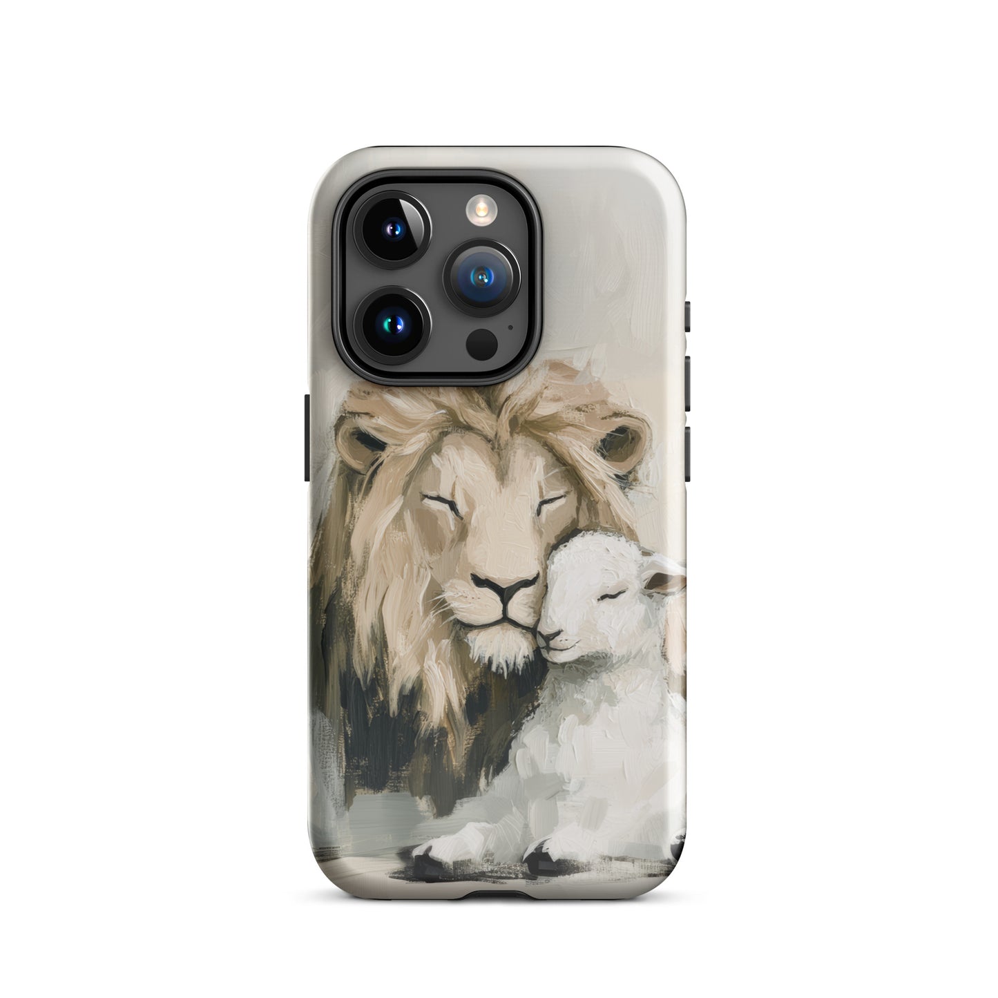iphone 15 pro lion and lamb glossy