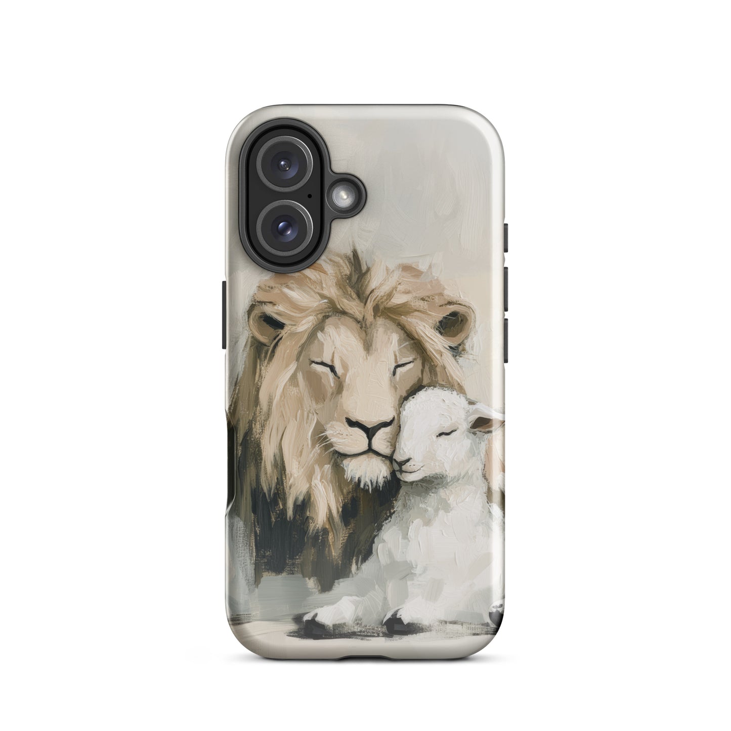 iphone 16 lion and lamb glossy
